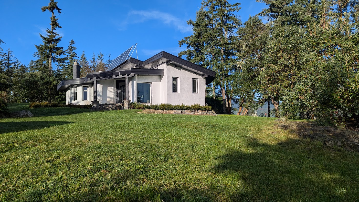 Exterior photo highlighting home placement in natural surroundings