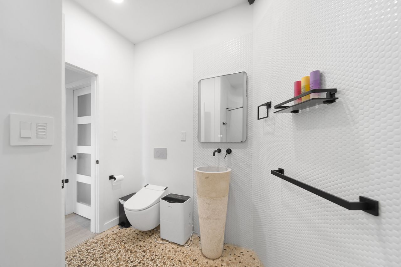 Interior room view with bright, usable proportions