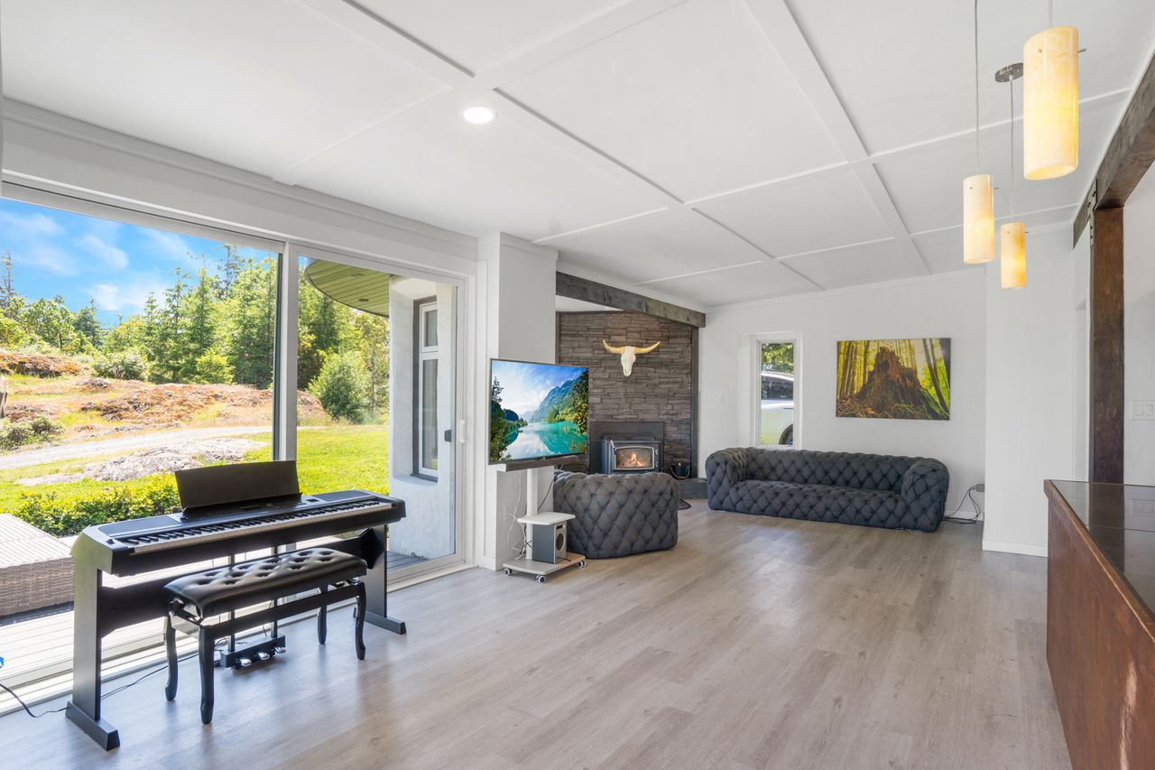 Interior detail reflecting full-time living practicality